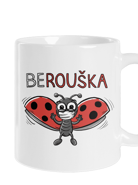 Berouška klasický hrnek White