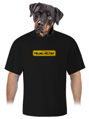 unisex tričko oversized