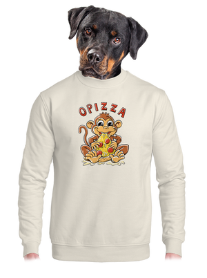 unisex mikina bez kapuce