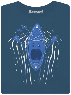 Ahhhh! dámské tričko premium Petrol Blue