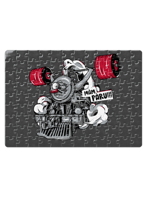 Lokomotiva puzzle White