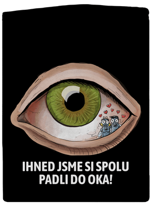 Padli do oka dámská mikina na zip Black