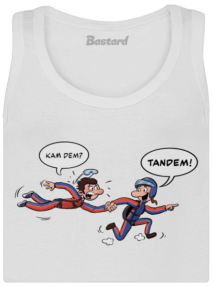 Tandem dámské tílko klasické White