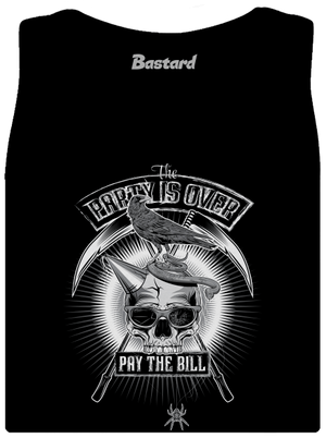 Party is over dámské tílko klasické Black