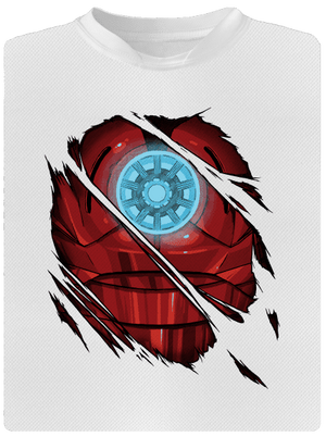 Ironman pánské sportovní tričko White