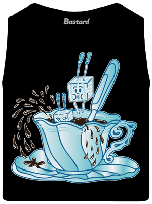 Cukroholik pánské tílko Black