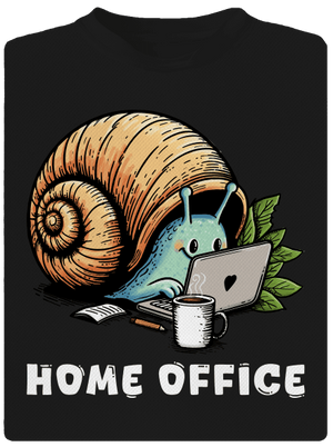 Šnekův home office pánské sportovní tričko Black