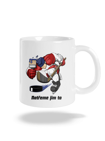 Natřeme jim to - Hokej klasický hrnek White