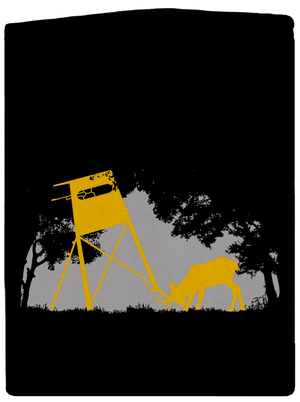 Lesní harmonie dámská mikina na zip Black