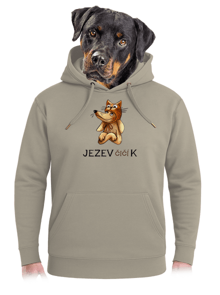 Jezevčičík unisex mikina premium Pastel Macchiato