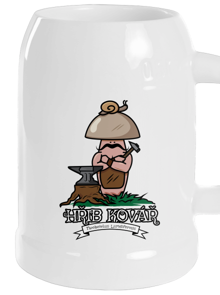 Hřib kovář půllitr White