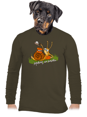 Makám na baráku pánské dlouhý rukáv Urban Khaki