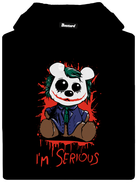 Serious dámská mikina klokanka Black