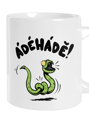 Ádéhádě velký hrnek White