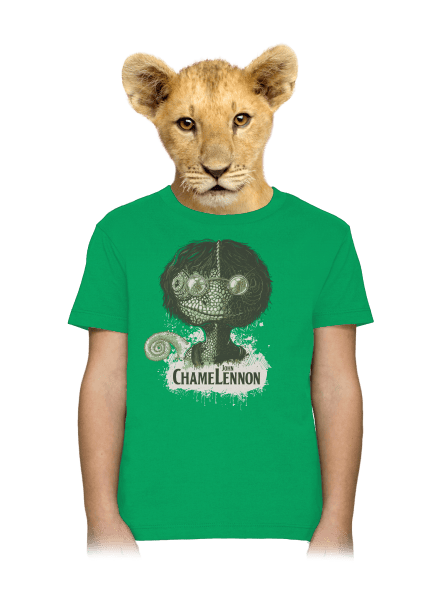 ChameLennon dětské tričko Kelly Green