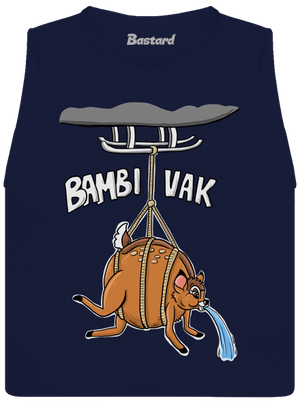 Bambi vak dámské tílko volné Navy