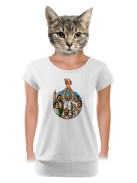 dámské tričko s lemem