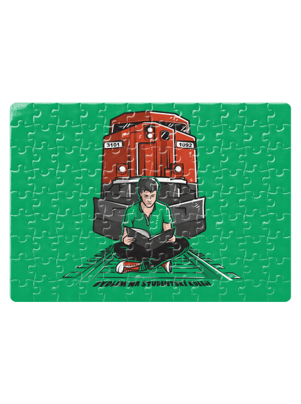 Studentská kolej puzzle White
