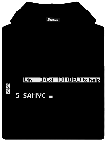 5 Samyc pánská mikina klokanka Black