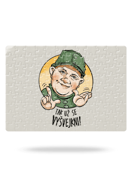 Vyšvejkni se puzzle White