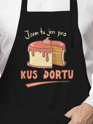 Pro kus dortu zástěra Black