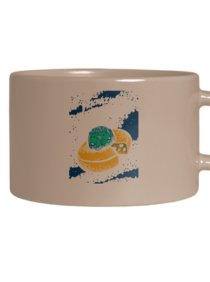 Přicházíme v sýru hrnek makronka Brown Macaron