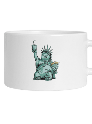 Americký idol hrnek makronka White