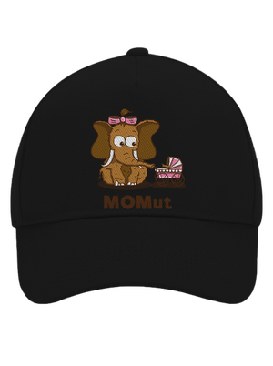 Momut kšiltovka baseballka Black