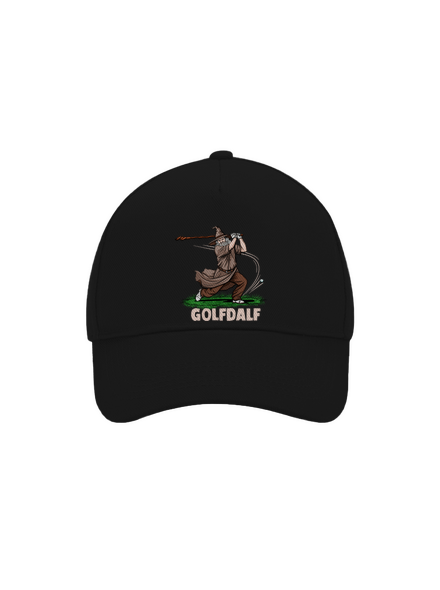 Golfdalf kšiltovka baseballka Black