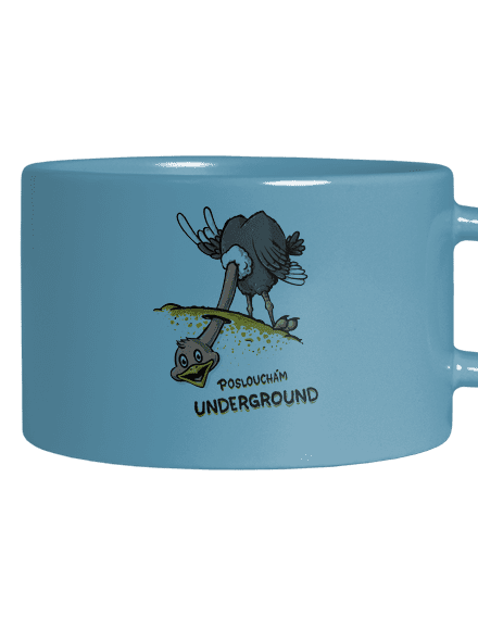 Underground hrnek makronka Blue Macaron