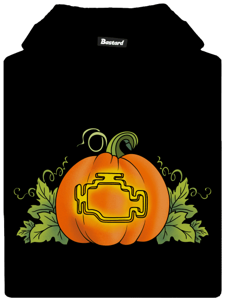 Strašidelný Halloween dětská mikina klokanka Black