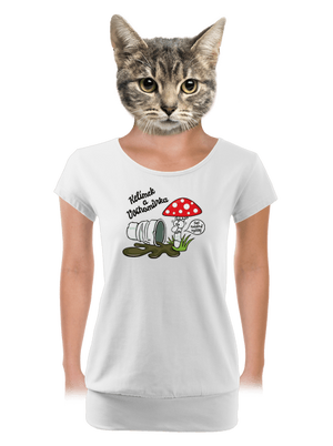 dámské tričko s lemem