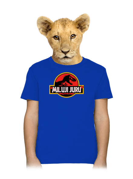 Miluji Juru dětské tričko Royal Blue