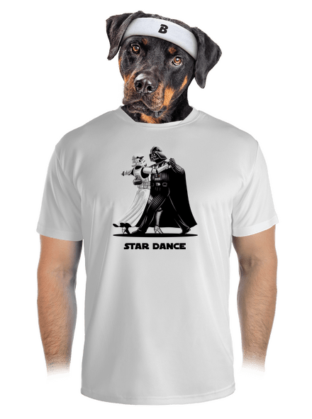Star dance pánské sportovní tričko White