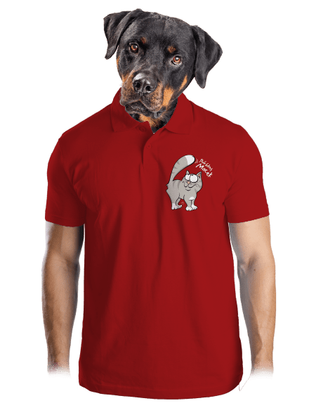 Macek a Micina pánská polokošile Red Mal