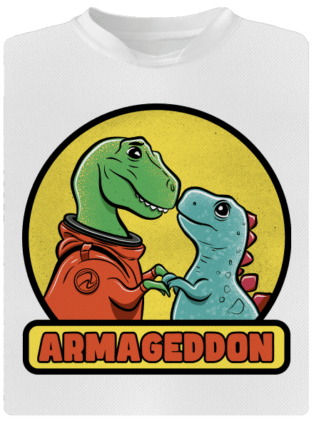 Armageddon dětské sportovní tričko White