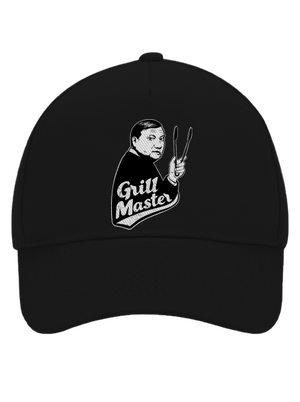 Grill master kšiltovka baseballka Black