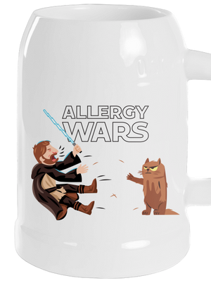 Allergy Wars půllitr White