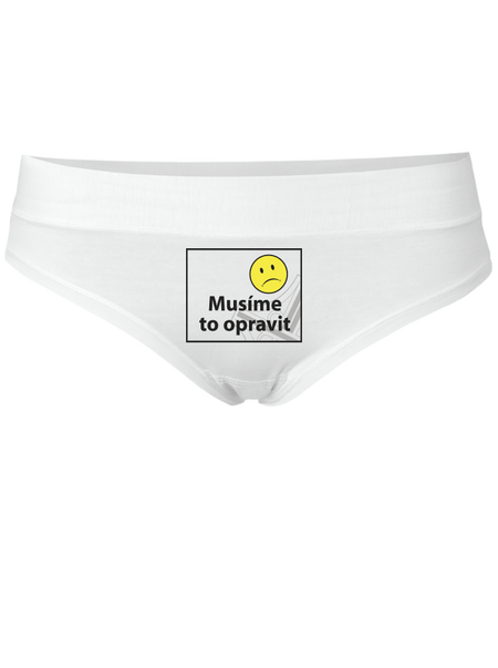 Musíme to opravit - kalhotky