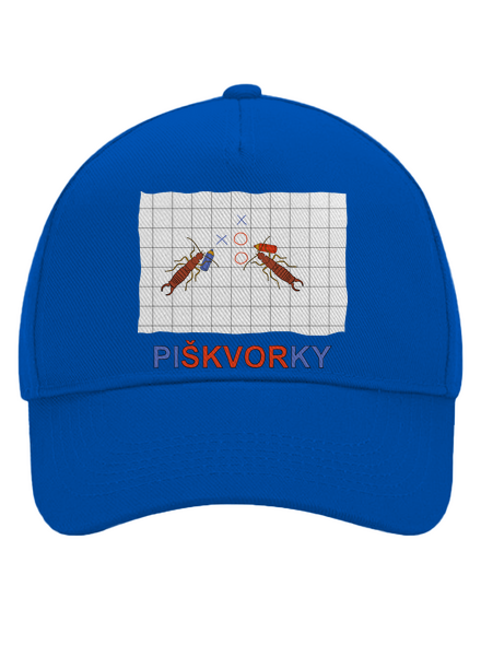 Škvoří piškvorky kšiltovka baseballka Bright Royal