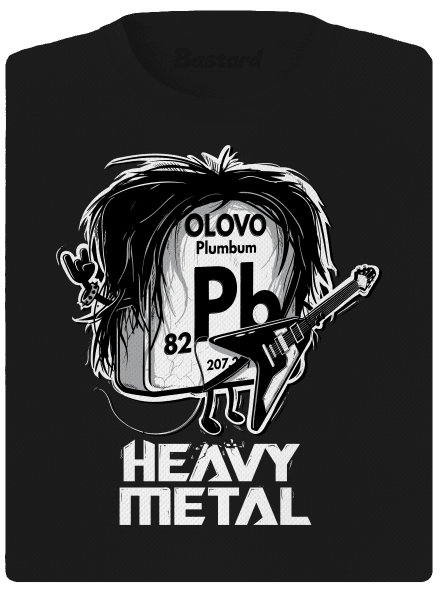 Heavy Metal dámské sportovní tričko Black