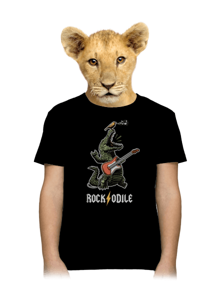 Rockodile dětské tričko Black