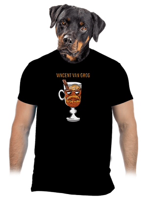 Vincent van Grog pánské tričko Black