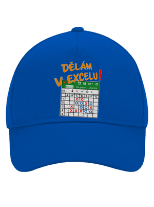 Dělám v Excelu kšiltovka baseballka Bright Royal
