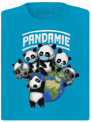 Pandamie dámské sportovní tričko Blue Atol