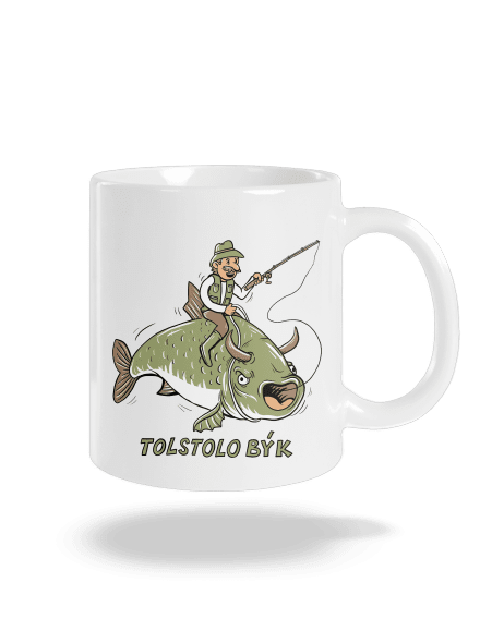 Tolstolobýk klasický hrnek White