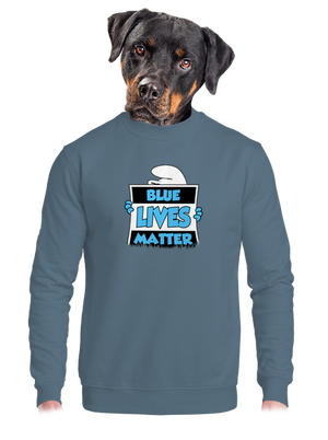 unisex mikina bez kapuce