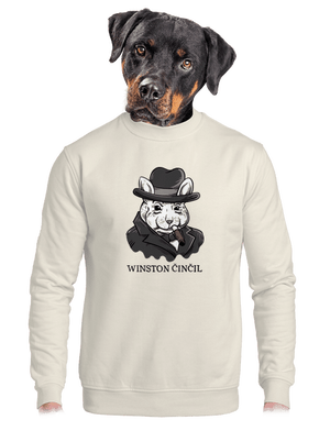 unisex mikina bez kapuce