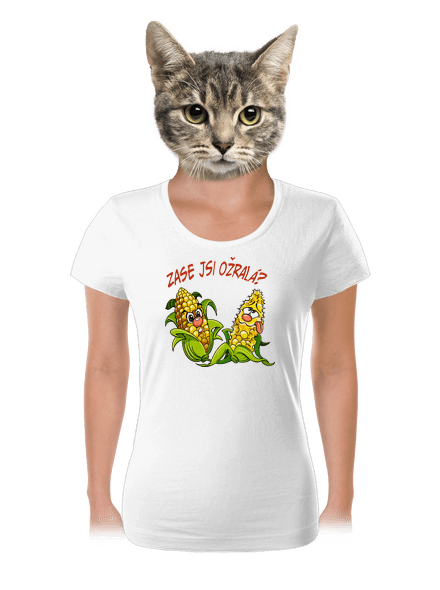 Zase jsi ožralá? dámské tričko White