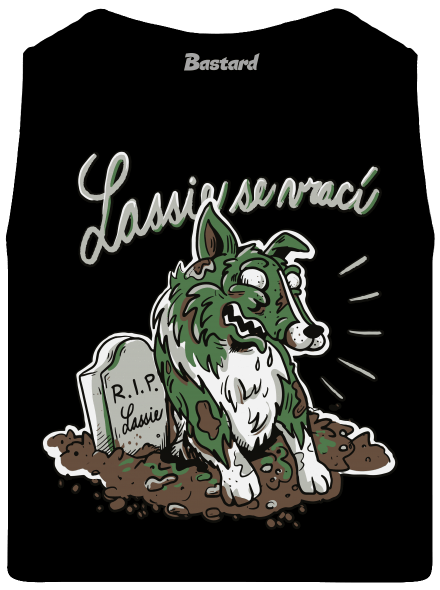 Lassie se vrací pánské tílko Black